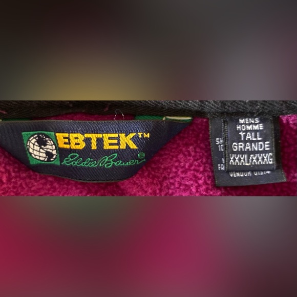 Eddie Bauer PolarTec Ebtek Fleece Size 3XL & 2XL - Picture 9 of 10